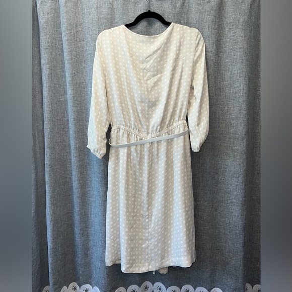 Jones New York Polka Dot Belted Dress – Size 10 Like New - Picture 4 of 6